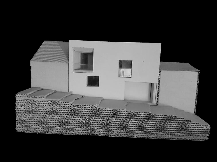 A house for a giant and a house for a dwarf